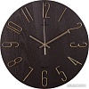 Настенные часы Рубин Классика 3010-003 (коричневый/золотистый)