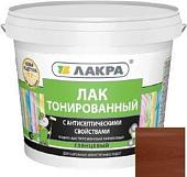 Лак Лакра ВД тонированный 900 г (махагон)