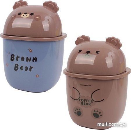 Контейнер для мусора Darvish DV-H-1845 (в ассортименте)