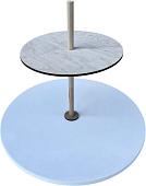 Подставка для торта ОМурМебель Двухъярусное (1см)