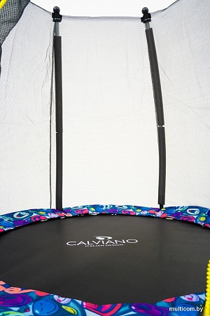 Батут Calviano Master Smile Elastic Band 140 см - 4.5ft (на резинках)