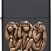 Зажигалка Zippo Three Monkeys 29409-000003