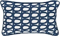 Чехол на подушку Tkano Cuts&Pieces. Twirl TK18-CC0005 (темно-синий)