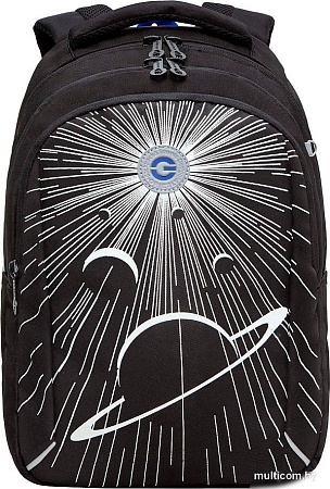 Школьный рюкзак Grizzly RB-452-2f (черный)