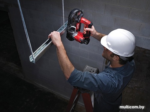 Ленточная пила Milwaukee M12 BS-402C 4933441805 (с 2-мя АКБ)
