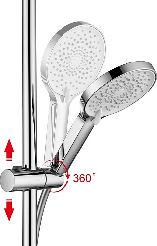 Душевая система Aquatek Lugano AQ2740CR