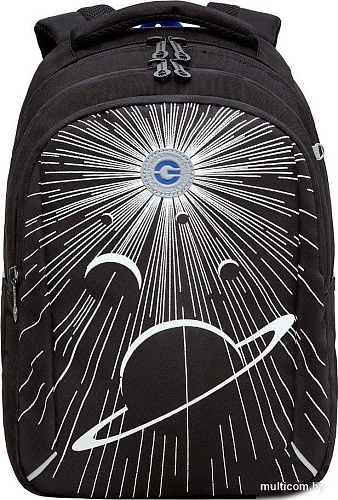 Школьный рюкзак Grizzly RB-452-2f (черный)