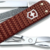 Нож-брелок Victorinox Classic Precious Alox 0.6221.4011G (коричневый)