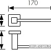 Держатель для туалетной бумаги Kaiser Canon KH-4320