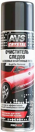AVS Очиститель следов насекомых и битумных пятен 335 мл AVK-027