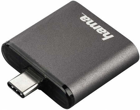 Кардридер Hama USB 3.1 (серый)