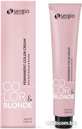 Sergio Professional Color&Blonde 5.00 светло-коричневый интенсивный
