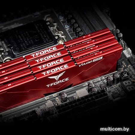 Оперативная память Team T-Force Vulcan 2x32ГБ DDR5 6000 МГц FLRD564G6000HC38ADC01