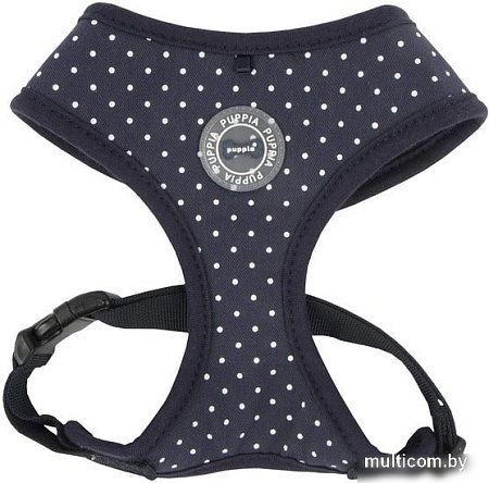 Шлейка Puppia Dotty PARA-HA1529-NY-M (синий)