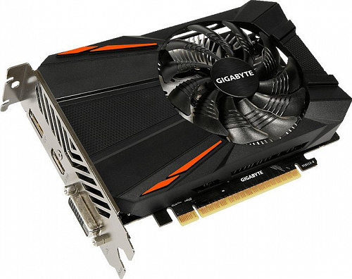 Видеокарта Gigabyte GeForce GTX 1050 D5 2GB GDDR5 [GV-N1050D5-2GD]