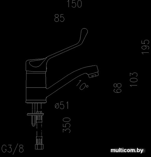 Смеситель Armatura Specjalne [472-985-00]