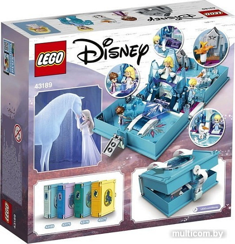 Конструктор LEGO Disney 43189 Книга сказочных приключений Эльзы и Нока