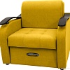 Кресло Сириус Лидер-2 НПБ 95x110 (Eva 18 велюр желтый)