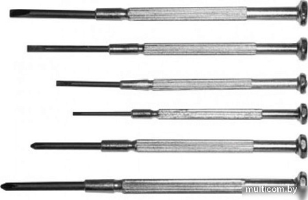 Набор отверток прецизионных FIT 56136 (6 предметов)