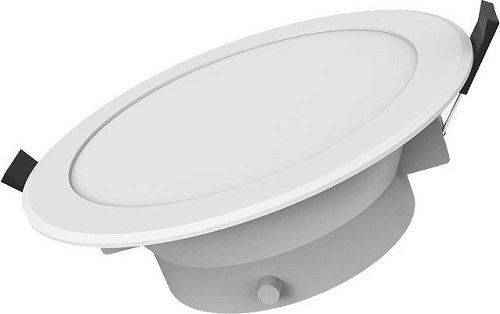 Gauss Basic Downlight круг 9W 720lm 4000K 185-250V IP54 9033420209 (белый)