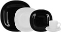 Столовый сервиз Luminarc Carine Black White N1500