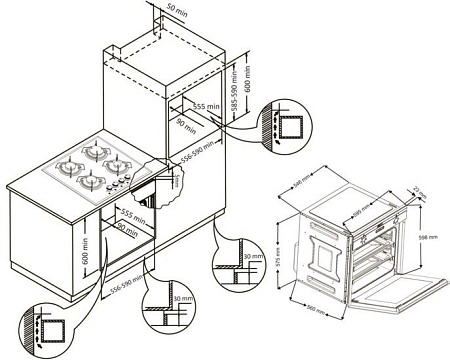 Духовой шкаф Zigmund & Shtain EN 107.611 A
