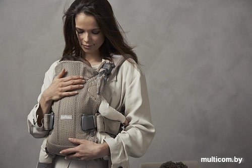 Рюкзак-переноска BabyBjorn One Air Mesh (бежевый)