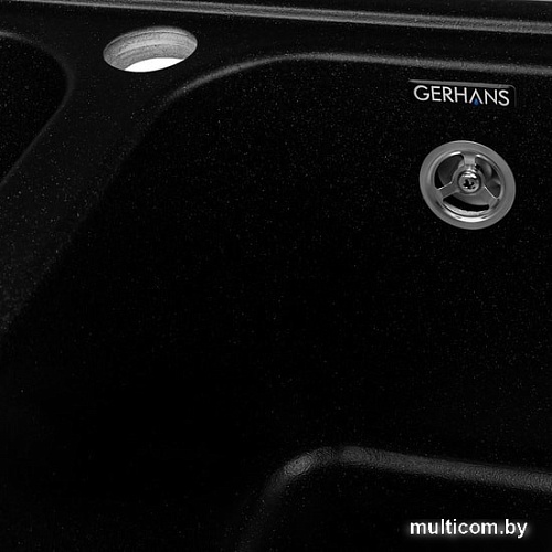 Кухонная мойка Gerhans C02 (оникс)