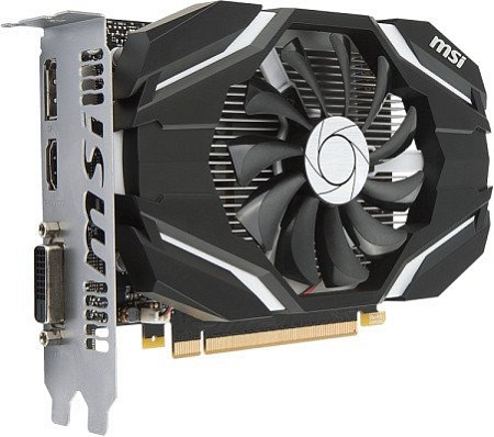 Видеокарта MSI Geforce GTX 1050 Ti OC 4GB GDDR5 [GTX 1050 TI 4G OC]