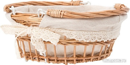 Корзина Natural House Кружево Li-02 S (натуральный)
