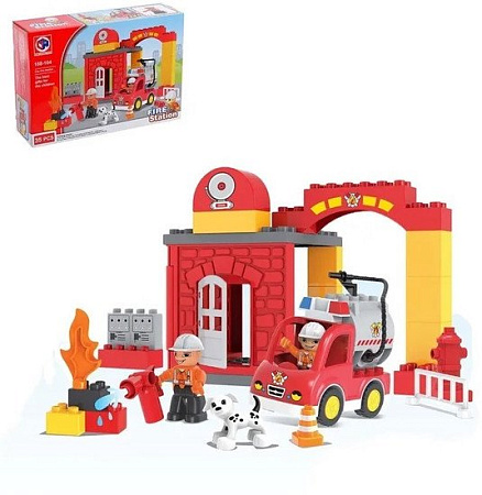 Конструктор Kids Home Toys Пожарная станция 188-104 2496914