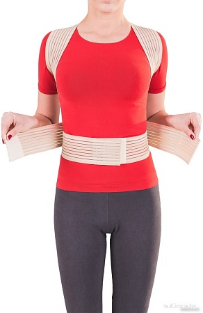 Корректор осанки MEK 2002 (XXL, бежевый)