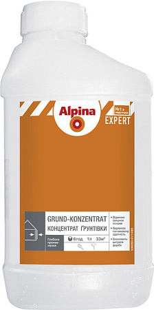 Акриловая грунтовка Alpina Expert Grund-Konzentrat (1 л)