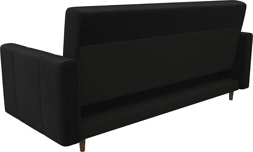 Диван Mebelico Вест 108717 (велюр, черный)