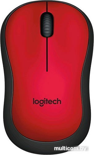 Мышь Logitech M220 Silent (красный) [910-004880]