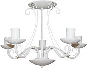 Люстра средней высоты Элетех Классик 151 НПБ 01-5х60-141 1005404788 (белый муар)