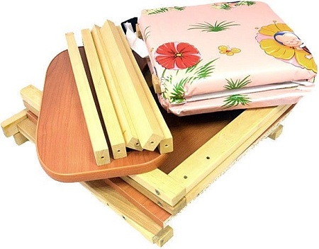 Стульчик для кормления ПМДК Октябренок (полянка)