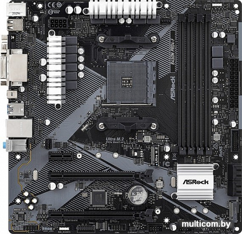 Материнская плата ASRock B450M Pro4-F R2.0