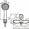 Смеситель Bravat Eco F6111147C-B