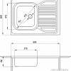 Кухонная мойка Deante Tango ZM6 0110 (сатин)