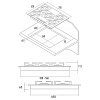 Варочная панель Kuppersberg Kuppersberg FQ7TGB