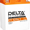 Мотоциклетный аккумулятор Delta CT 1214.1 (YB14-BS, YTX14AH, YTX14AH-BS) (14 А·ч)