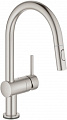 Смеситель Grohe Minta Touch 31358DC2 (стальной)