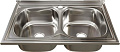 Кухонная мойка Mixline 530528 (полированная, 0.6 мм)