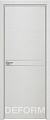 Межкомнатная дверь Юркас Deform H13 ДГ 60x200 (дуб французский сильвер)
