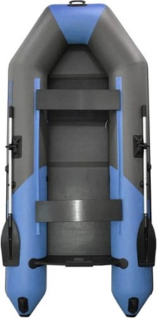 Моторно-гребная лодка Муссон 3000 С (серый/синий)