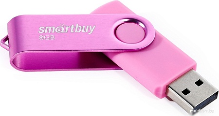USB Flash SmartBuy Twist 8GB (розовый)