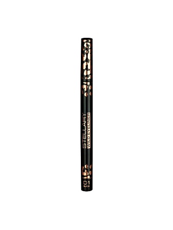 Декоративная косметика для глаз Stellary Wild eyeliner тон 01 черный (0.8мл)
