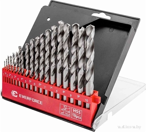 Набор сверл Everforce EF-DBS19 (60678)