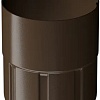 Кровля Docke Stal Premium Муфта соединительная D90 (каштан 8017)